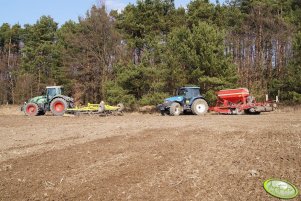 New Holland TM140 + Horsch, Feddt 930 + Strom