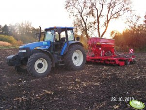 New Holland TM140 horsch pronto 4 dc