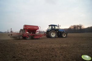 New Holland TM140 + Horsch