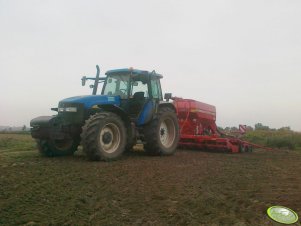 New Holland TM140 + Horsch