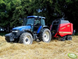 New Holland TM140 i Vicon RV1901