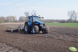 New Holland TM175 + kultywator 6m