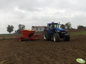 New Holland TM190 + Vaderstad rapid 400S