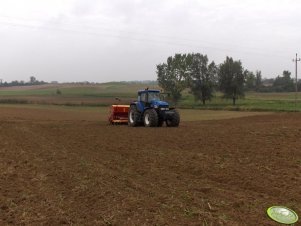 New Holland TM190 + Vaderstad rapid 400S