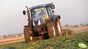 New Holland TS 115A + UNIA CUT 2.8