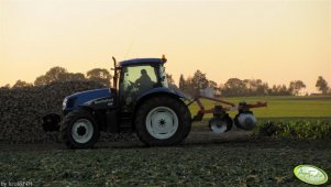 New Holland TS 115A + UNIA CUT 2.8