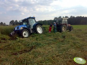 New Holland  TS115A + Zetor