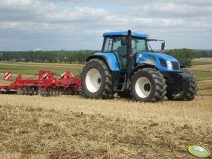 New Holland TVT195 + Kongskilde