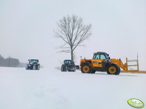 New Holland x2 & JCB 