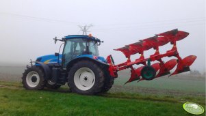 NH T6030 + Agro Masz PO4