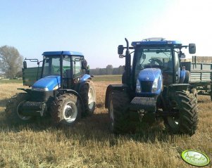 NH T6050 Plus i NH TD80D 