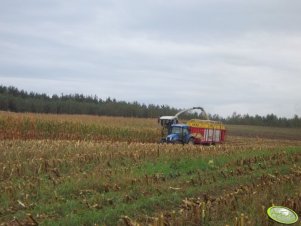 NH T6050 Plus + Pottinger Faro 4000D & Jaguar 830