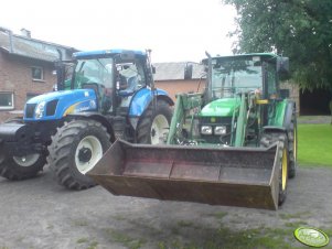 NH T6050 RC + JD 5720