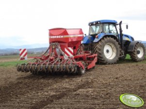 NH T7550 + Horsch Pronto