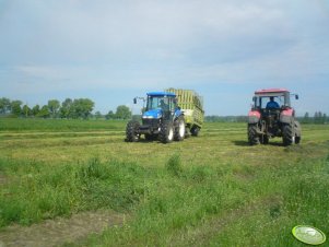 NH TD5030 + Claas K28