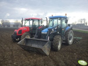 NH TD5050 & Zetor 8441 Proxima