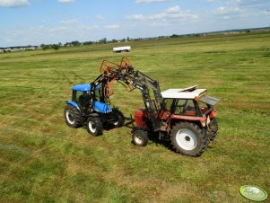 NH TD80DD Plus & Zetor 8011