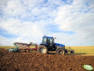 NH TM 125 + Kverneland EM 100 i Packomat S