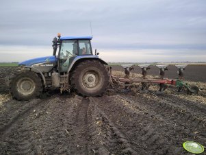 NH TM 175 + Kverneland