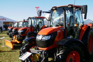 Nowa Kubota M8560 na targach AGRO SHOW