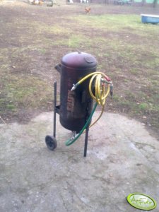 Piaskarka domowej roboty