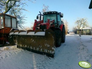 Pług do śniegu na tura