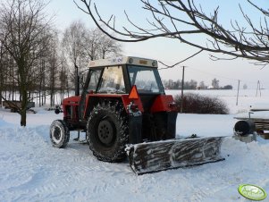 Pług do śniegu + zetor 8111