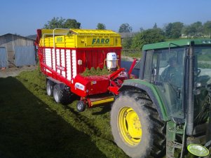 Pottinger Faro 4000 + John Deere 6910