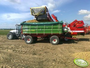 Pronar 10 t i Grimme SE 140