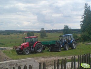 Pronar 1025 i Zetor Forterra 12441