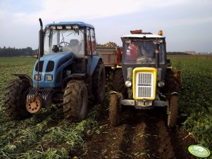 Pronar 1025A i Ursus C-360