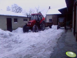 Pronar 5135 + rozrzutnik i Ursus C-330