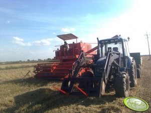 Pronar 82 SA + Bizon Z056 + Warfama T610 