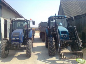 Pronar 82A i Farmtrac 80 4 WD