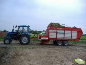 Pronar 82A + Pottinger Silo-profi