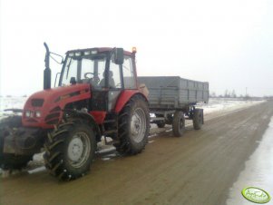 Pronar 82A + przyczepa Autosan D55