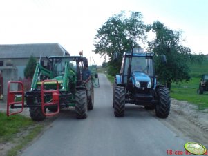 Pronar Zefir 85 i John Deere 5820