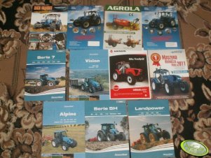 Prospekty Farmtrac, Ursus, Landini, Agrola