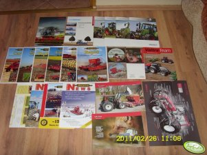 Prospekty, katalogi i plyty