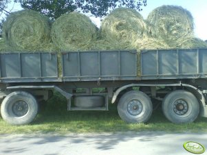 Przyczepa 18 ton i 18 bel