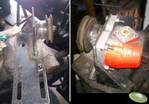 Przystawka do T-25 na pompę wspomagania NSZ-10