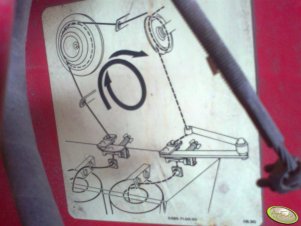 Schemat zakładania sznurka Welger Rp12S