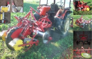 Siewnik do warzyw punktowy z redliniarka wykonany własnoręcznie 