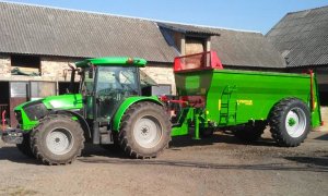 Deutz-Fahr 5105.4 G HD i Pronar NV161/2