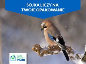 Sójka liczy na Twoje opakowanie!