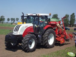 Steyr 6130 CVT + Gaspaado  Aliante Plus Drago DC Combi