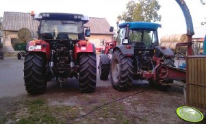 Steyr 9095MT i Landini Powerfarm 75