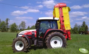 Steyr 9095mt i Pottinger novacat 265 