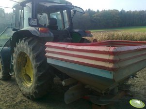 Sulky 1800kg i JD 6210se