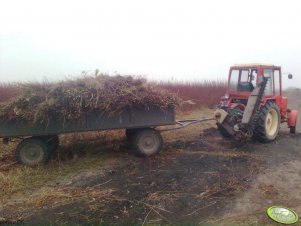 T-25 + kosiarka + przyczepa